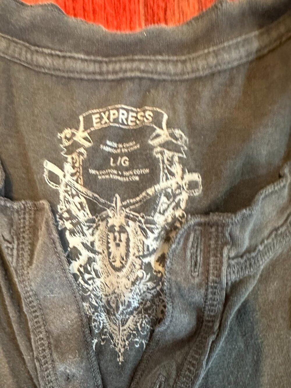 Express Mens Long Sleeve Shirt